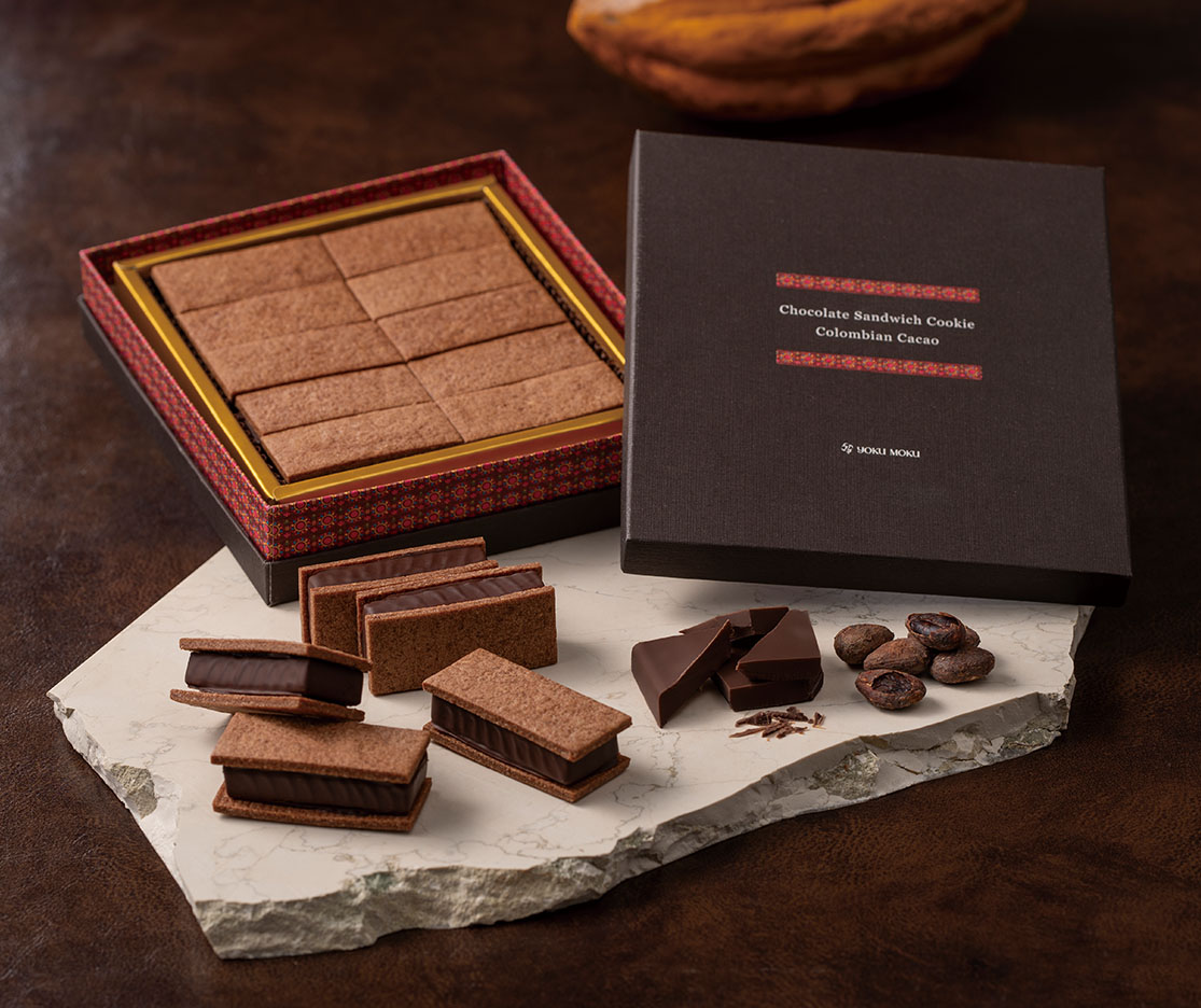 ショコラサンドクッキー コロンビアンカカオ