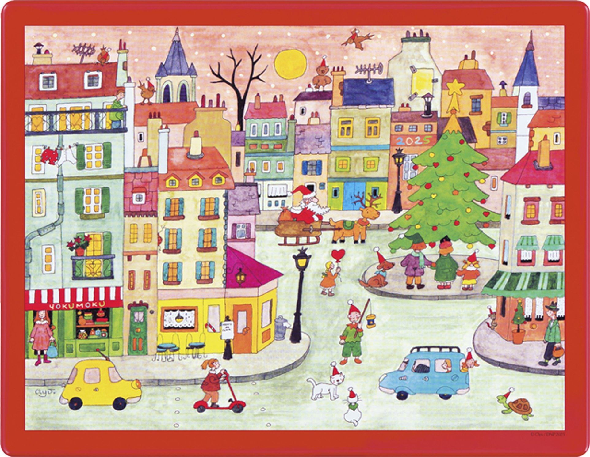 クリスマスの街