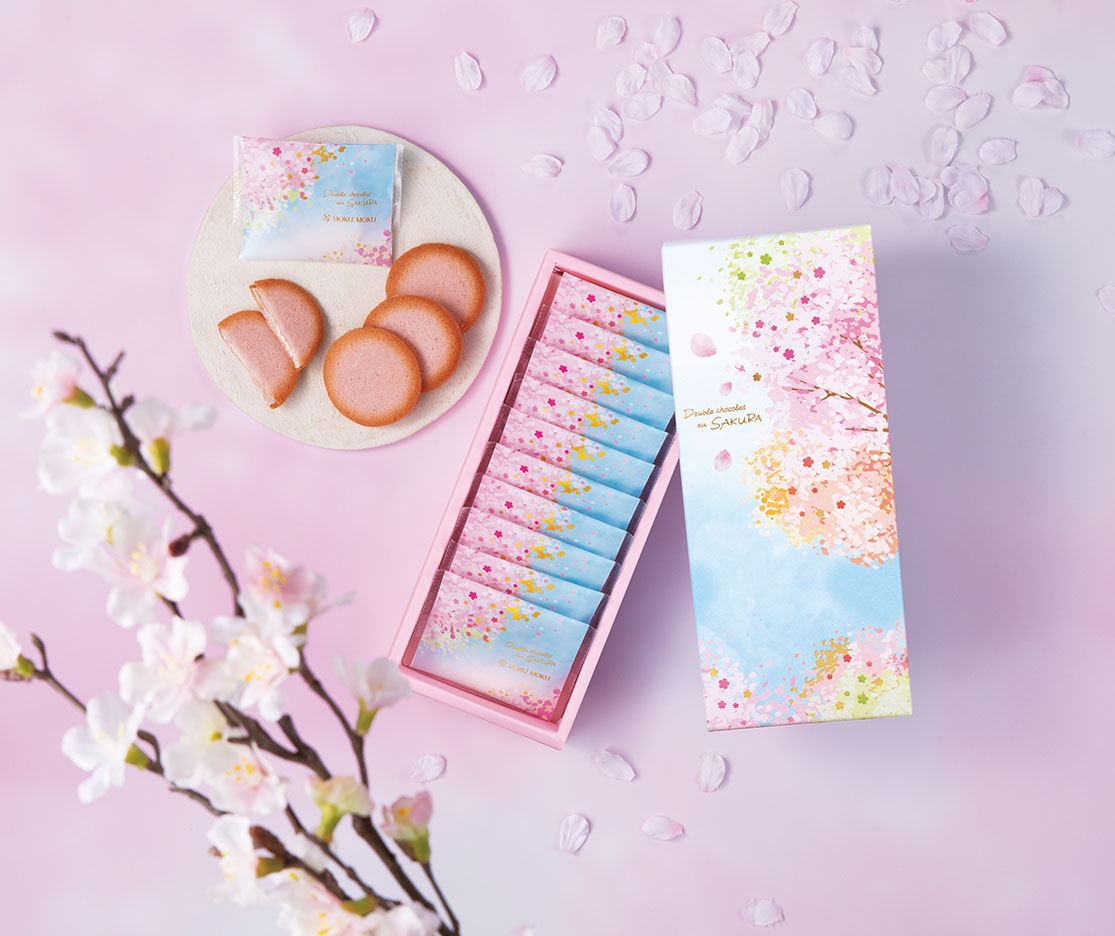 【10枚入り】ドゥーブル ショコラ オゥ サクラ